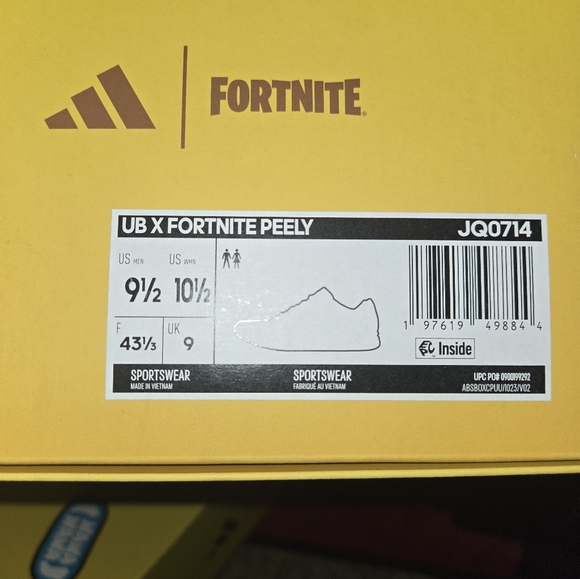 NWT Adidas x Fortnite Ultraboost 'Peely' - Picture 16 of 16